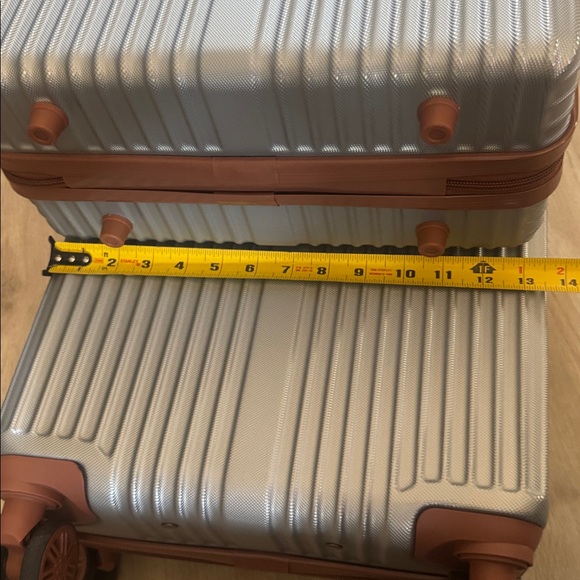 Puiche Tresor 2-Piece Carry-On Spinner Weekender Bag Luggage Set - Picture 8 of 12